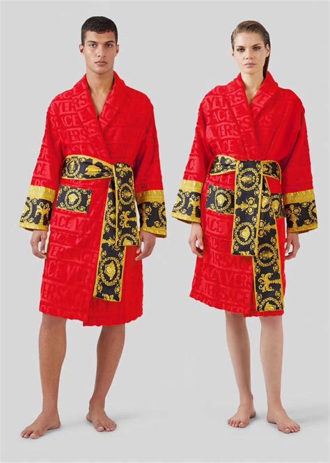 cheap versace bathrobe replica|Versace dressing gown sale.